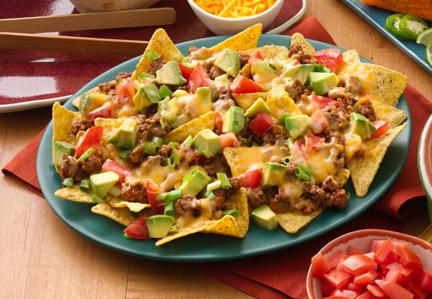 Easy Beef Nachos