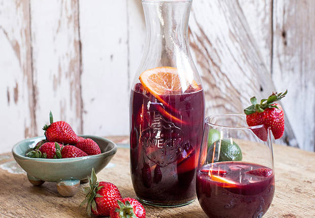 Mexican-Style Strawberry Orange Sangria